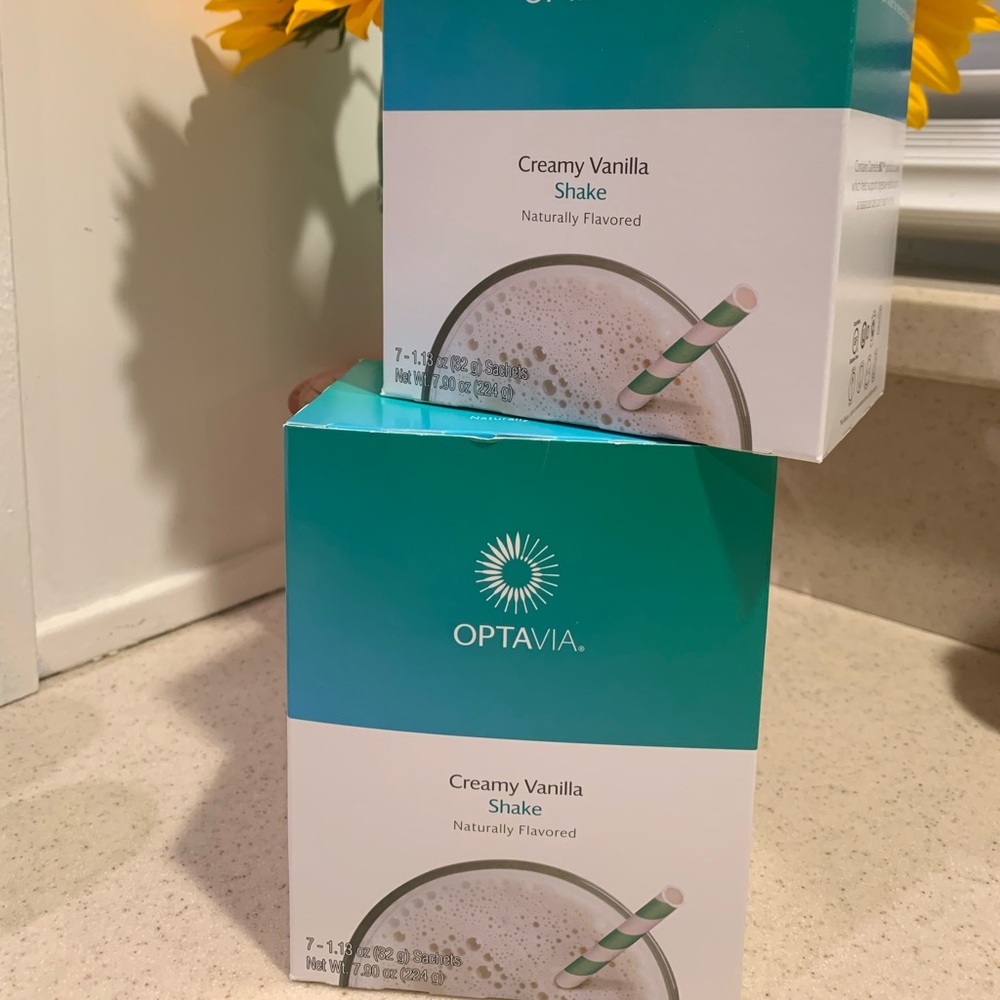 Optavia Creamy Vanilla Shake (Two boxes)